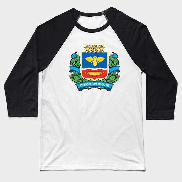 Simferopol Baseball T-Shirt by Wickedcartoons